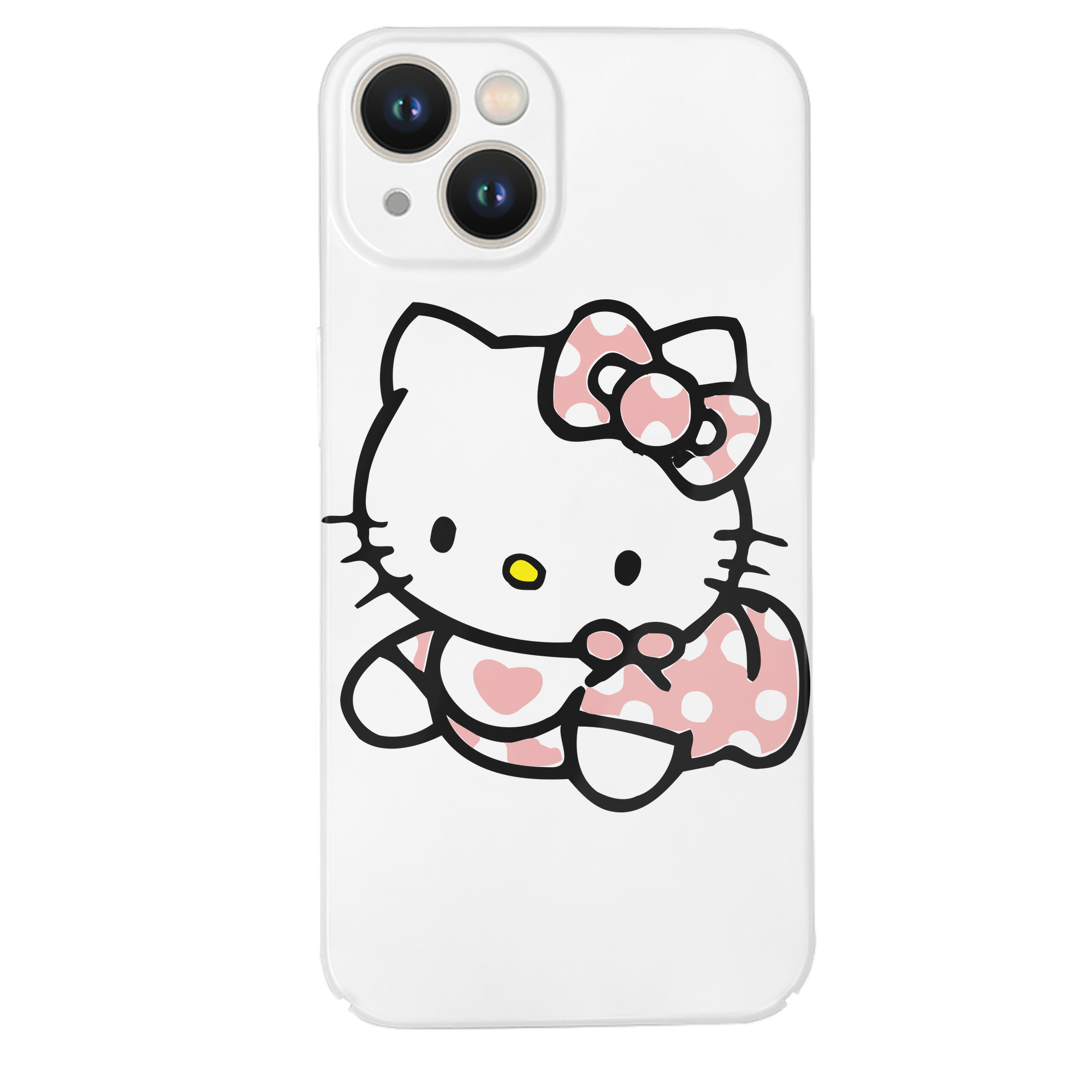 （画像用） Hello Kitty ハローキティ 【iPhone 14シリーズ対応】ハードケース